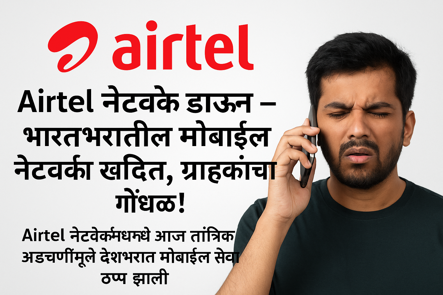 Airtel Network Issue Today